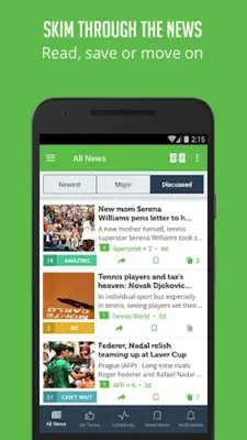 Tennis News - Sportfusion android App screenshot 3